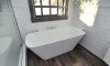 Arabella L Wht Corner Solid Surface Bathtub (3)